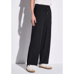 Stoffhose, mit Struktur, Gr. 34 - Länge 30, Black, , 59288020-34 Länge 30