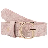 GUESS Vikky Gürtel dusty rose logo 85 cm