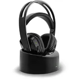 Geemarc CL7500 Senioren Versterkte TV-Headset (Optische Aansluiting) (8 h, Kabelgebunden), Kopfhörer, Schwarz