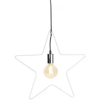Star Trading Stern Metall Ramsvik 50cm weiß