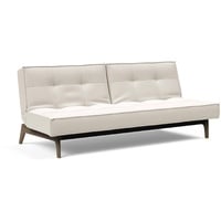 INNOVATION LIVING Schlafsofa Splitback Eik Raucheiche Stoff Off White