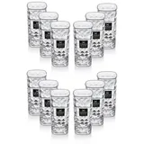 CL Gläser-Set Three Sixty Vodka Wodka Shotgläser Gläser Glas Set - 12 Stück 2 un