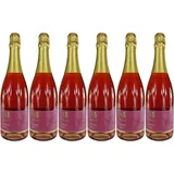 6x Rosa Brut Sekt - Weingut Fischer (Franken), Franken! Sekt/Qualitätsschaumwein
