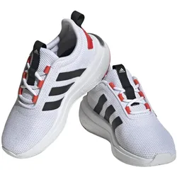 adidas Sneaker-Laufschuhe Racer TR23 (Dämpfung) weiss/schwarz/rot Kinder