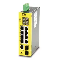 KTI Networks KTI KGS-1060-HP 10-Port Ind.Giga PoE-Sw. DIN Rail, 8x RJ45, 2x 100/1000SFP (KGS-1060-HP)