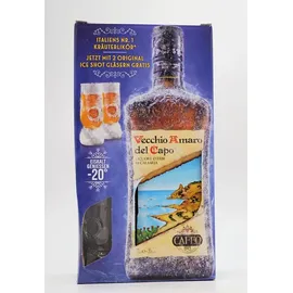 Caffo Deutschland GmbH Vecchio Amaro Del Capo 35% Vol. 0,7 l Geschenkbox