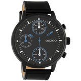 Oozoo Armbanduhr Timepieces Herren Schwarz/Schwarz C10669 - Schwarz/Schwarz