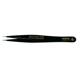 Bernstein SMD-Pinzette Spitz 120mm Schwarz