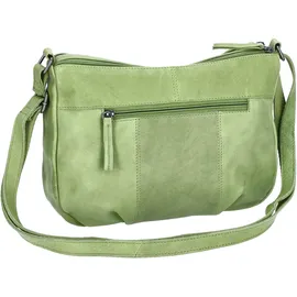 The Skandinavian Brand Leder Umhängetasche Green