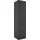yourkitchen Vorratsschrank Jazz 50 x 57 x 212 cm Schwarz