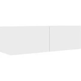 vidaXL TV-Schränke 3 Stk. Weiß Holzwerkstoff