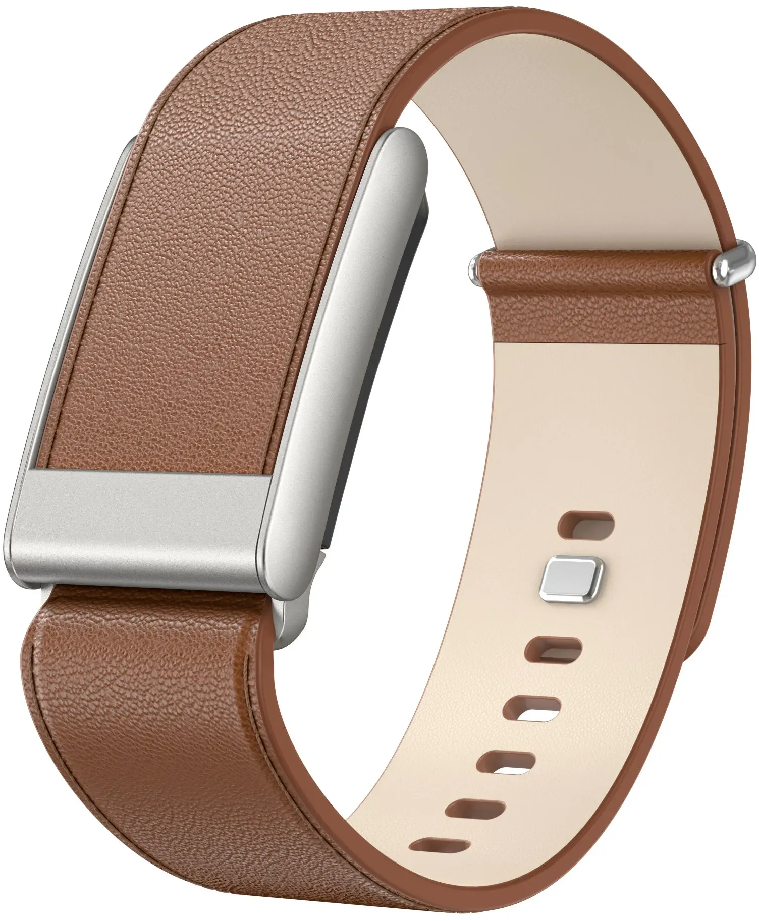Strap-it Whoop 5.0 Armband Leder für Whoop 5.0 - Braun - Druckknopf Verschluss