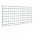 vidaXL Teichzaun Set 100 x 50 cm Grün/Stahl