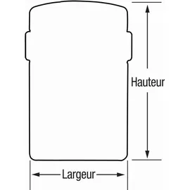 Master Lock Schlüsselsafe 5441EURD 12,7 x 8,3 x 5,9 cm Grau/Schwarz