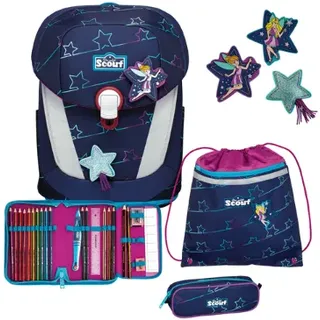 4-tlg. blue star