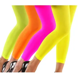 Neon Leggings in 4 Farben 70 DEN - gruen