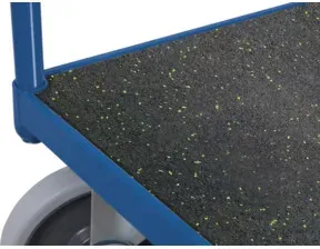 Cordes Gummimatte schwarz 3mm 850 x 500 mm