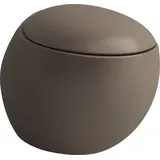 Laufen Alessi one Wand-WC mit WC-Sitz Kaffee matt