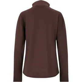 Endurance Damen Vironic Waffle Melange Loose Fit Midlayer rot