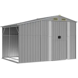 Gerätehaus 277 x 192,5 x 179 cm grau