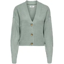 Only Strickjacke ONLCAROL NICE L/S Cardigan KNT NOOS Grün S