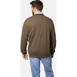 Charles Colby DUKE RUPOLD Sweatjacke Herren Braun 4XL