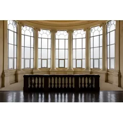 Fototapete PAPERMOON "ARCHITEKTUR-SCHLOSS ARKADE", bunt, B:3,00m L:2,23m, Vlies, Tapeten