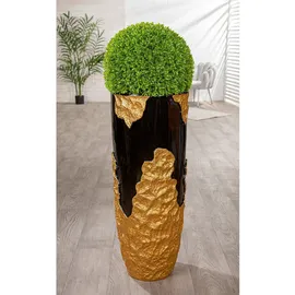 Gilde Famosa 36 x 36 x 36 cm Goldfarben/Schwarz