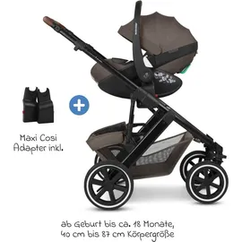 ABC-Design ABC Design 3in1 Kombi-Kinderwagen-Set Salsa 5 Air All OneSize - Braun