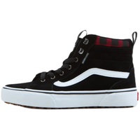 Vans Filmore Hi VansGuard Sneaker, (Suede) Black/red Plaid, 35 EU - 35 EU