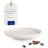 Villeroy & Boch 6er Set Villeroy & Boch Untertasse Afina Ø 11,6 cm Premium Porcelain Weiß