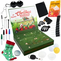 KreativeKraft Golf Adventskalender 2024 für Männer, Weihnachtskalender für Golfer