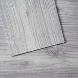 Vevor Selbstklebende Vinyl-Bodenfliesen, 91,4 x 15,2 cm, 20 Stk., 0,62 mm dick, abziehen und aufkleben, hellgraue Holzmaserung, DIY-Bodenbelag für Küche, Esszimmer, Schlafzimmer und Badezimmer