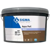 Sigma Coatings SIGMA AQUA PERL A+F - 12,5L WEISS Fassadenfarbe Abperleffekt mit Filmschutz