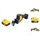 DeWalt DCS 369 N Akku Säbelsäge Reciprosäge 18 V Brushless + 1x Akku 5,0 Ah - ohne Ladegerät