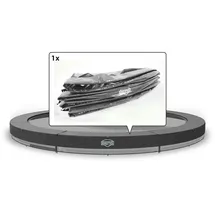 Berg Toys BERG Schutzrand für Elite InGround 380 Trampoline, grau