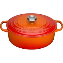 Le Creuset Signature Bräter 40 cm oval ofenrot