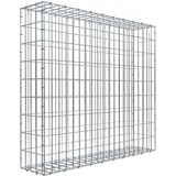 Gabiona C-Ring-Gabione 90 x 100 x 20 cm Maschenw 5 x 10 cm