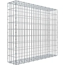 Gabiona C-Ring-Gabione 90 x 100 x 20 cm Maschenw 5 x 10 cm