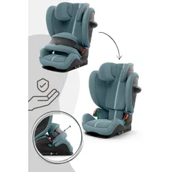 Cybex Pallas G2 Plus Kindersitz (9 Monate - 12 Jahre), Farbe: Almond Beige