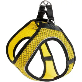Hunter HILO COMFORT BVB Hundegeschirr, mit 3D-Mesh-Material, reflektierend, XS, gelb