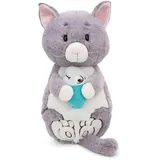 NICI Kuscheltier Katze mit Fisch 40 cm