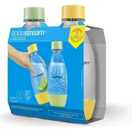 Sodastream Fuse PET-Flasche 2 x 0,5 l grün/orange