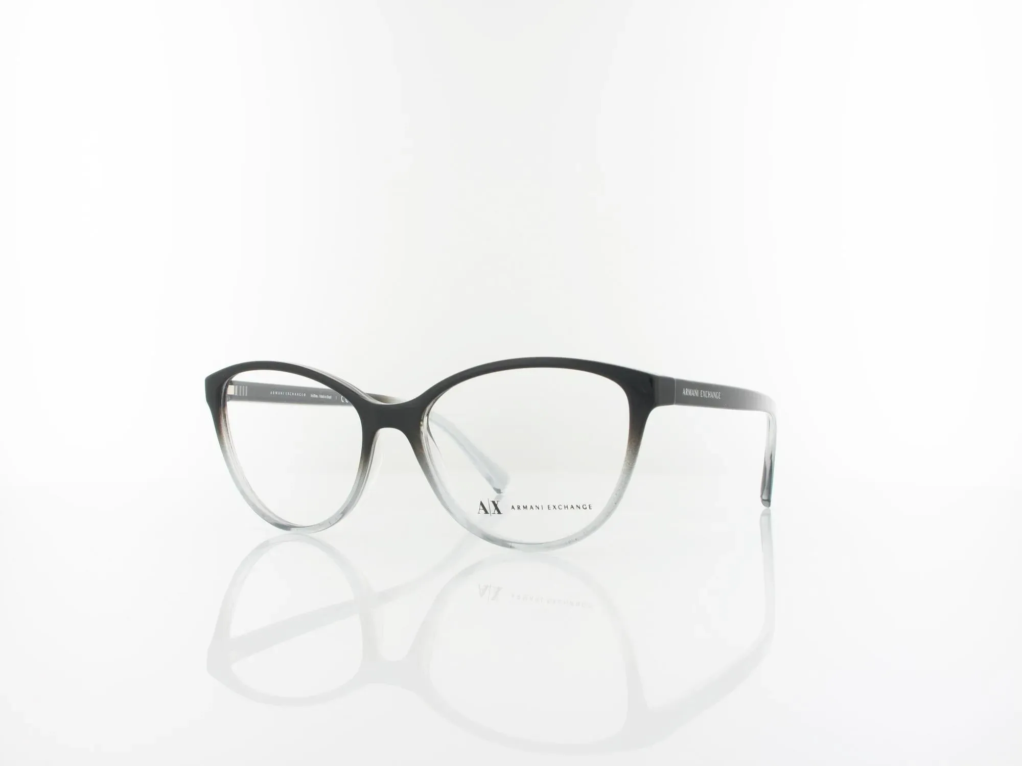 Armani Exchange AX3053 8255 53 shiny black grey