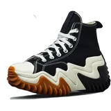 Converse Run Star Motion CX Platform black/white/gum honey 40