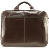 JOST Skagen Aktentasche Leder 40 cm Laptopfach braun