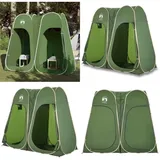 Vidaxl - Sichtschutzzelt Grün Pop-Up Wasserdicht - Campingzelt - Umkleidekabine - Sichtschutzzelt - Pop Up Zelt - Gartenzelte - Home & Living