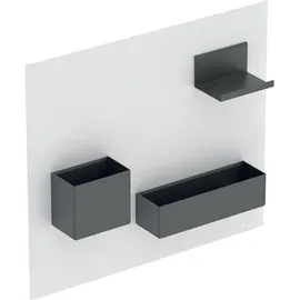 Geberit Magnettafel mit Stauboxen weiß