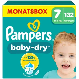 Pampers Baby-Dry Gr. 7 (15+ kg) 132 St.