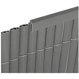 Sekey Sichtschutzmatte PVC 5 x 100 cm grau 5 St.